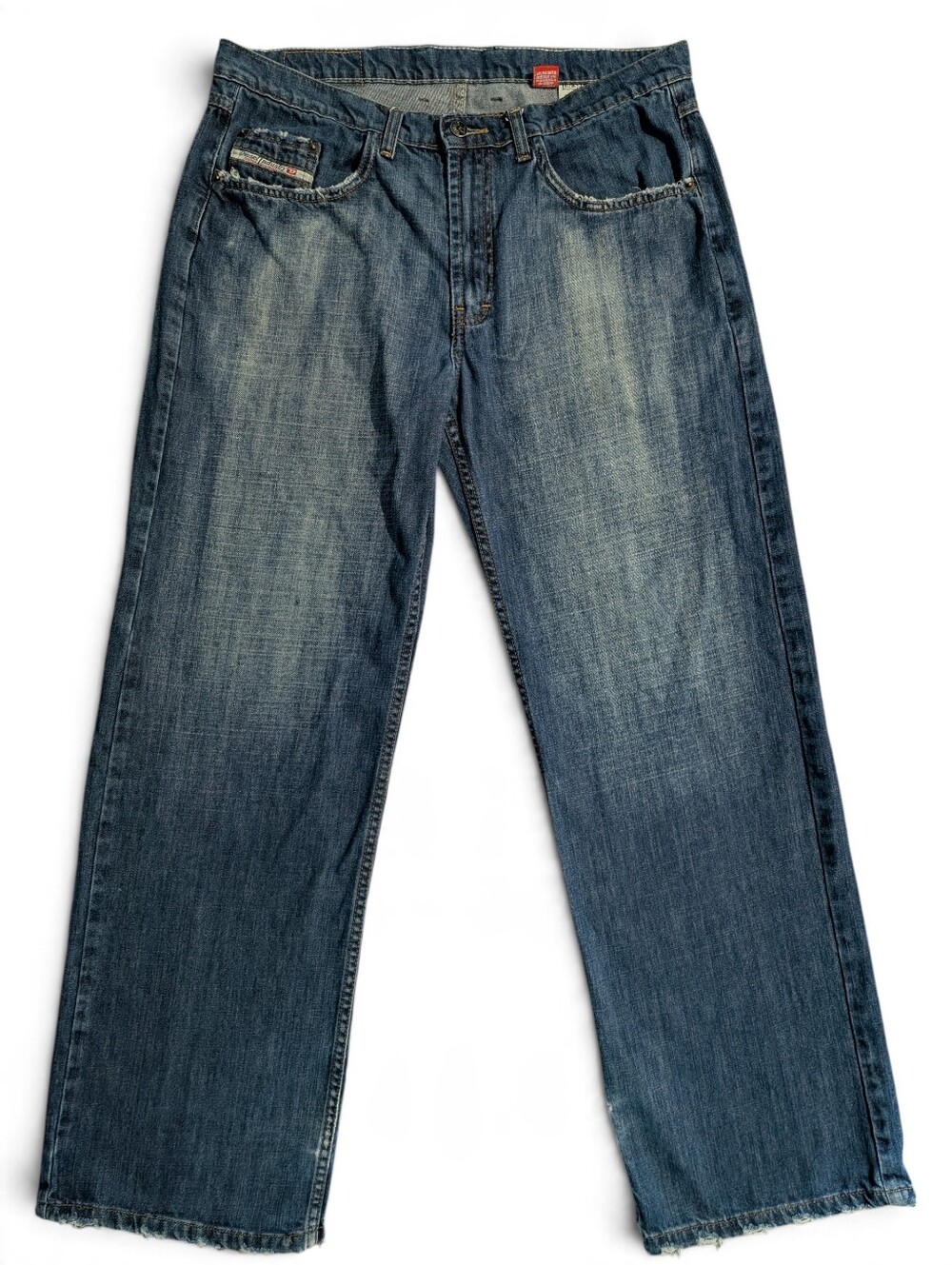 Vintage 90's Diesel Industry Denim Division Kraft Straight Leg Jeans